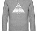 MQ THE MOUNTAIN IS CALLING - Organic Hoodie Unisex - grau