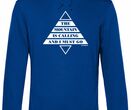 MQ THE MOUNTAIN IS CALLING - Organic Hoodie Unisex - blau