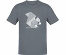 MQ EICHHÖRNCHEN- Pure Organic Shirt Herren - grau