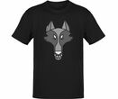 MQ WOLF - Pure Organic Shirt Herren - schwarz